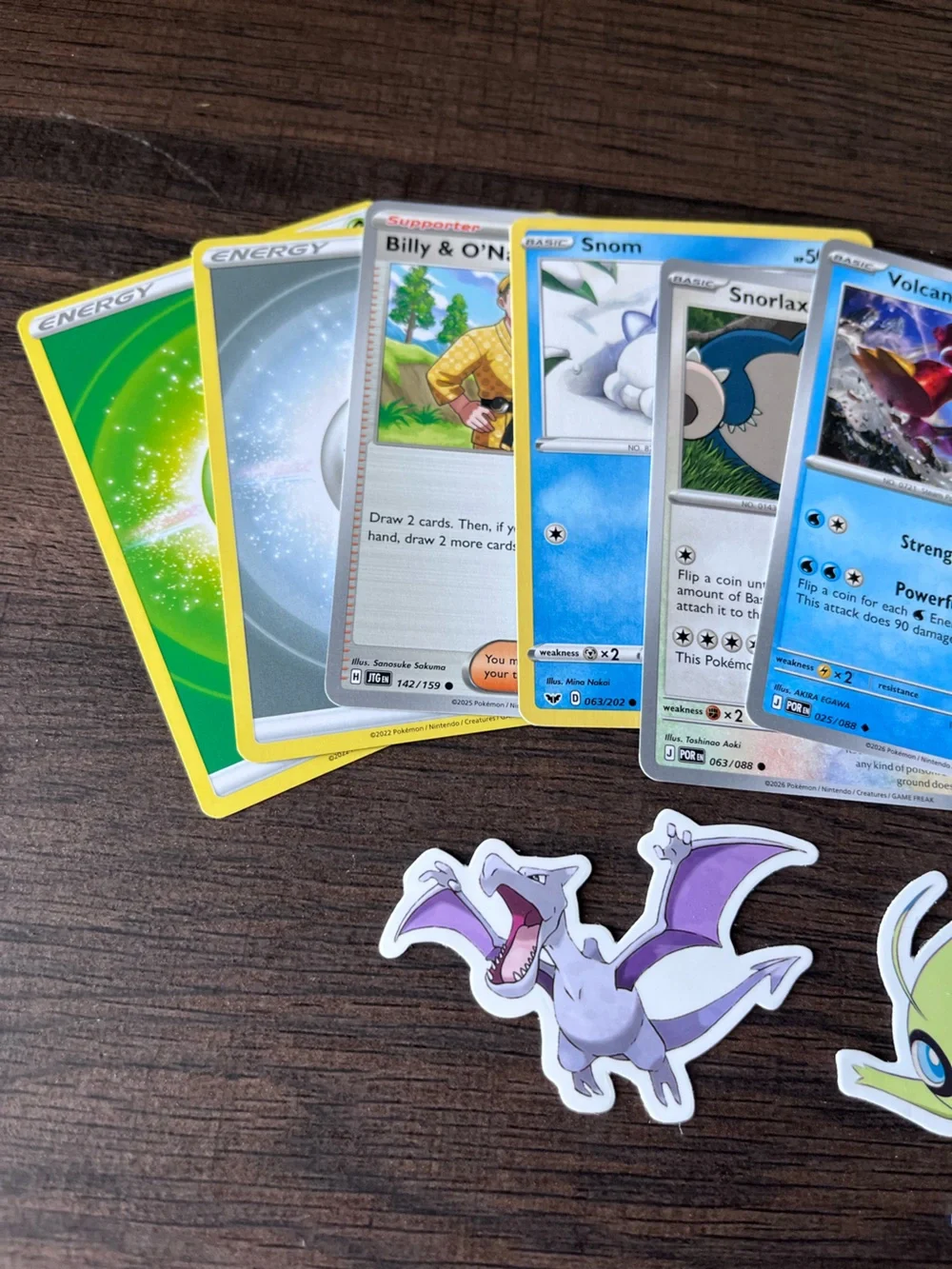 Pokemon Party Favors lot of 10 mystery packs each has 10 cards + two stickers